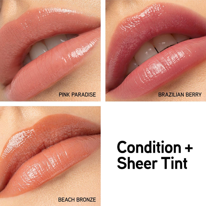 Butter Lip, Easy Smooth Application, Enriched with Amazonian Butter, Tinted & High-Shine Glossy Finish - Brazilian Berry