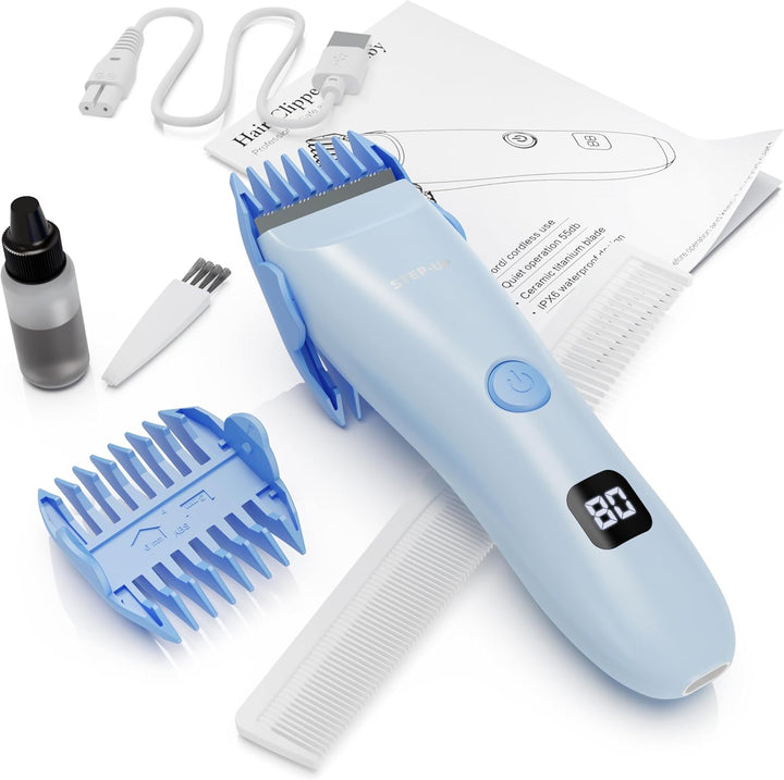 , the Silent Haircutting Kit for Children with Autism and Sensory Sensitivity, Right-Handed