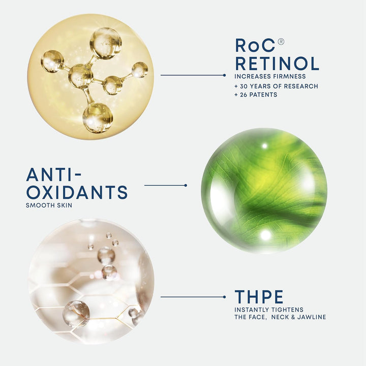 Derm Correxion Retinol Firming Serum Stick with Antioxidants to Visibly Tighten and Firm Wrinkles and Laugh Lines 1.0 Oz plus Retinol Eye Cream Packette