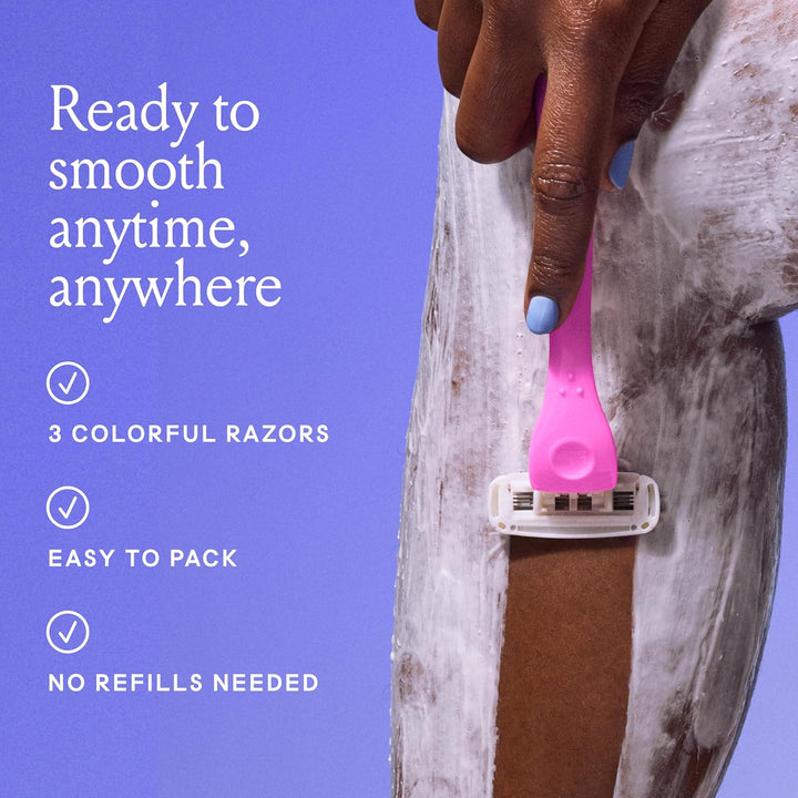 Disposable Razors for Women - the Malibu Set