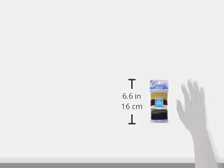 Ouchless Hair Elastics – No Pull, No Breakage, Tangle-Free Hold for Fine Hair – 50 Count, Assorted Neutrals, Long-Lasting Ponytail Holders for Women & Men