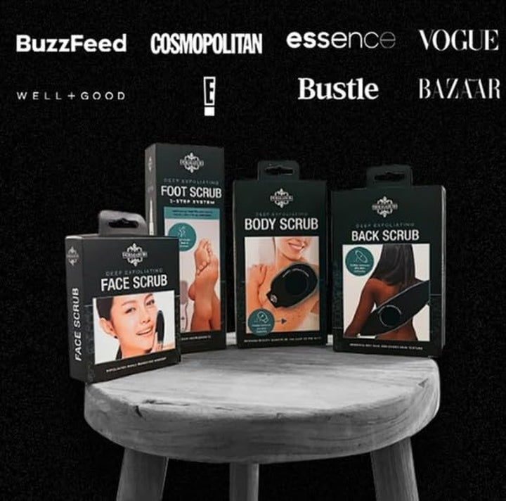 - Deep Exfoliating Glove - Polishing Mitt Body Scrubber - Korean Skin Cleaner Exfoliator & Dead Skin Buffing Treatment - Gifts for Women & Men - Keratosis Pilaris Scrub Remover - (1 Pack)