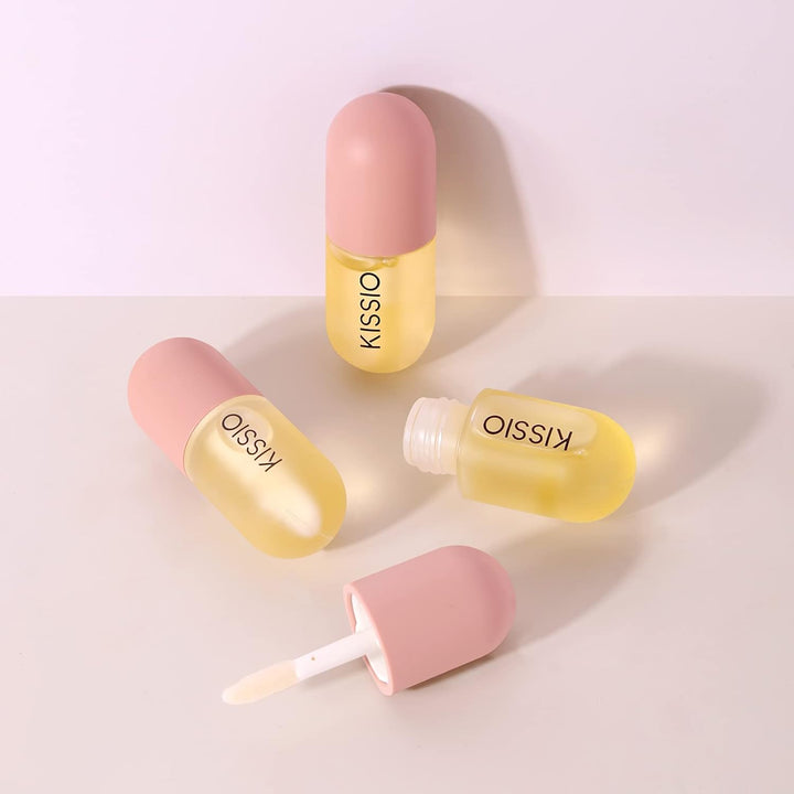 Lip Plumper,Natural Lip Plumper for Day Use,Plumping Gloss Make Lips Fuller and Moisturizing 5.5Ml,Lips Mask,Hydrating & Reduce Fine Lines,Beautiful Fuller