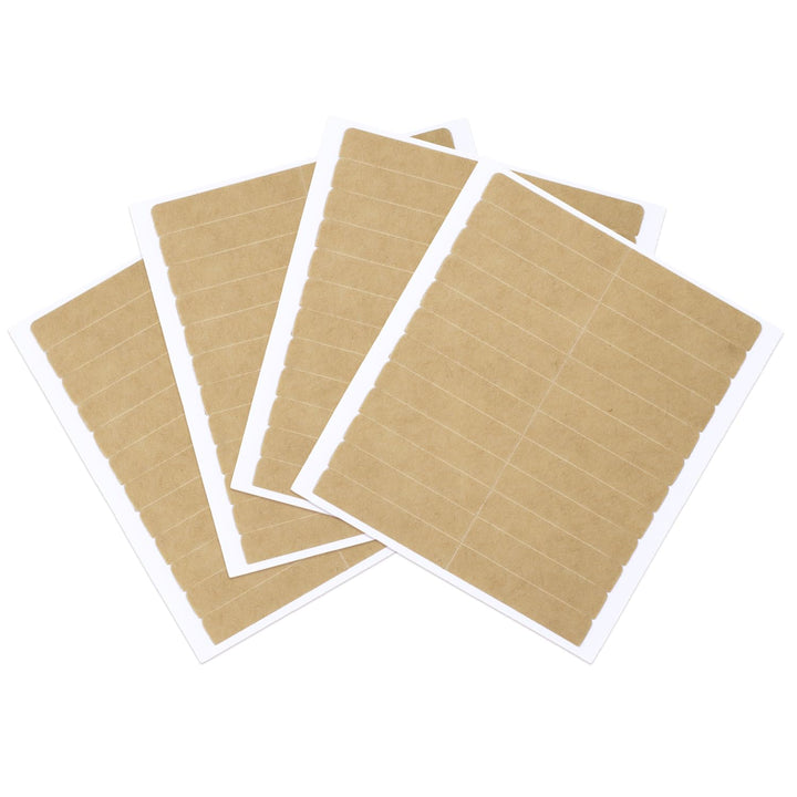 Hair Extension Tape Double Sided Adhesive Replacement Tape, Professional Strong Tapes for Tape in Hair Extensions 72Pcs, 1.6 * 0.3Inch per Piece
