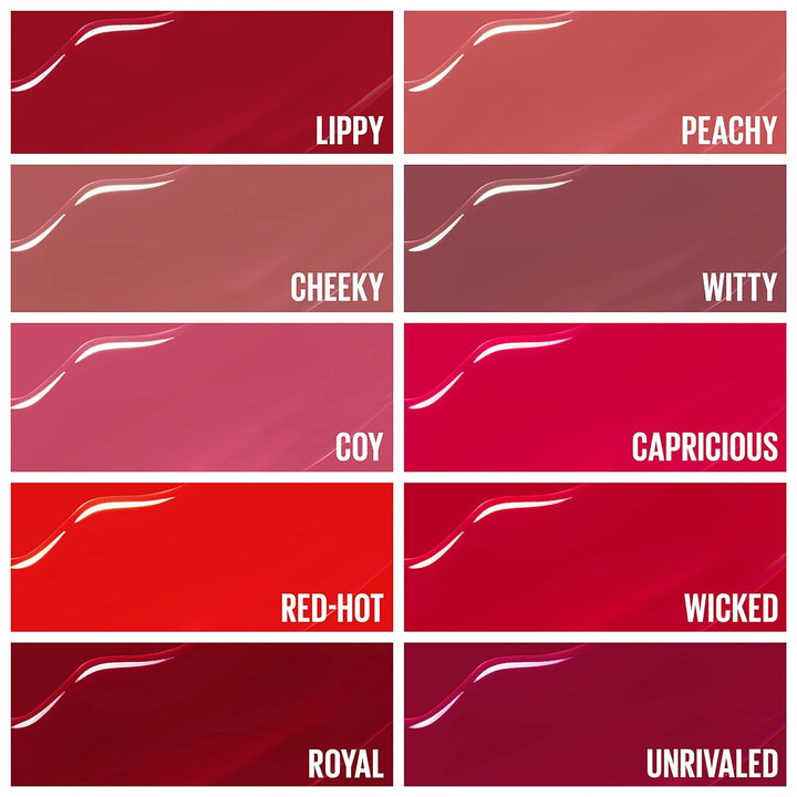 Super Stay Vinyl Ink Longwear No-Budge Liquid Lipcolor Makeup, Highly Pigmented Color and Instant Shine, Royal, Deep Wine Red Lipstick, 0.14 Fl Oz, 1 Count