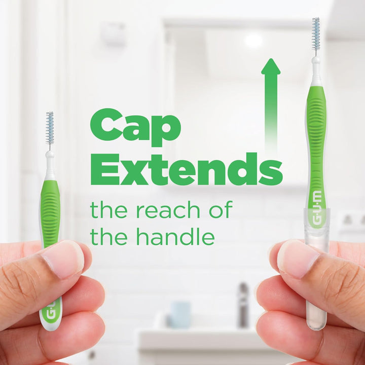 Proxabrush Go-Betweens - Tight - Interdental Brushes - Soft Bristled Dental Picks for Plaque Removal Health - Safe for Braces & Dental Devices, 10Ct (Pack of 6)