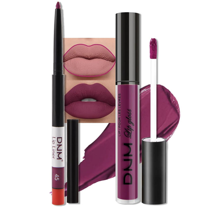 3Pcs Dark Red Purple Plum Matte Liquid Lipstick Sets for Women Matte Lip Stain Long Lasting Waterproof, Burgundy Blood Blue Red Lipstick, Black Cherry Maroon Gothic 24 Hours Magic Lipsticks