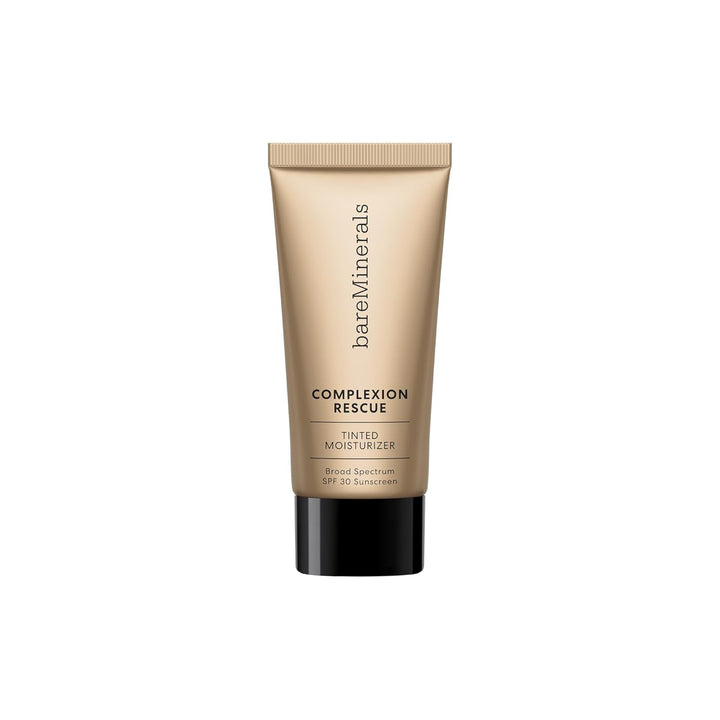 Bareminerals Complexion Rescue Tinted Moisturizer for Face with SPF 30, Hydrating Vegan Tinted Mineral Sunscreen with Hyaluronic Acid, Sheer-To-Light Coverage for Dewy, Healthy-Looking Skin