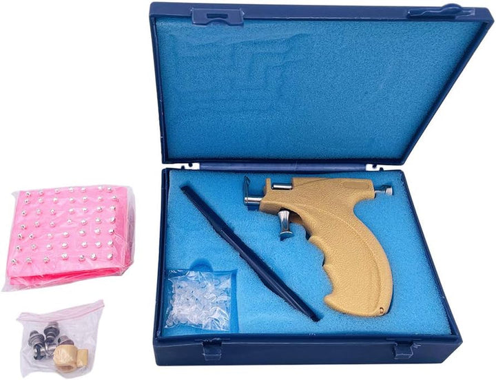 1PCS Professional Ear Piercing Tool Set Ear Nose Navel Body Piercing Unit Tool Kit