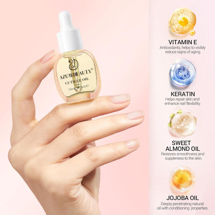 Dip Powder Liquid Set 15Ml/0.5Oz Nail Repair Cuticle Oil Multi-Purpose Dip Powder Base Top Coat with Activator, Bond, Cuticle Care for Dipping Kit, No Need Nail Lamp