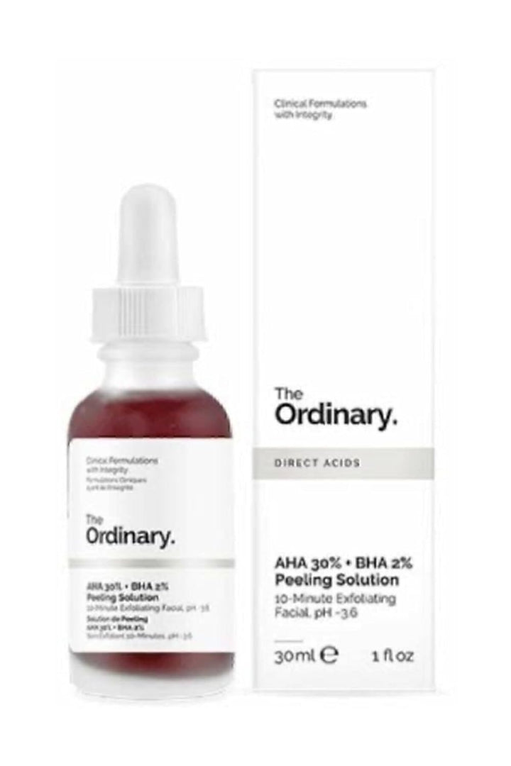 The Ordinary AHA 30% + BHA 2% Peeling Solution, Advanced Exfoliating Peel for Brighter Skin