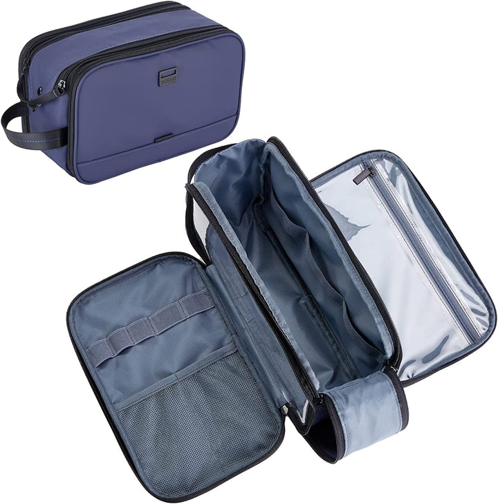 Toiletry Bag for Men, Water-Resistant and Leak-Proof Dopp Kit with Large Capacity for Toiletries