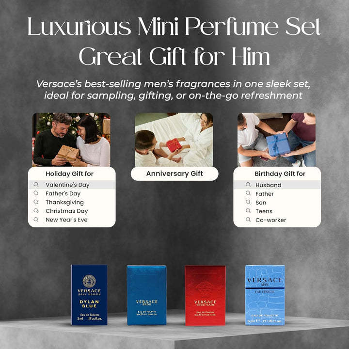 4 Piece Mini Gift Set for Men