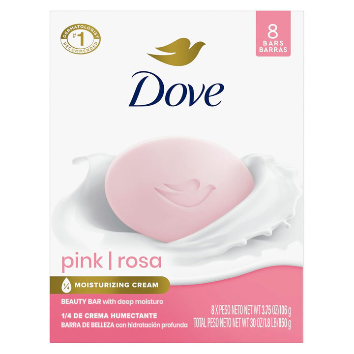 Dove Beauty Bar Soap Pink Rosa