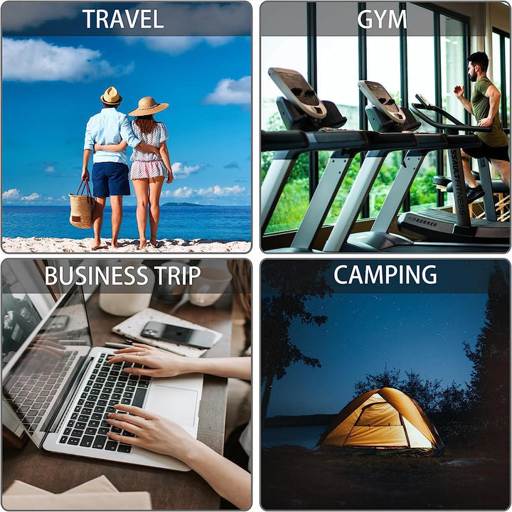 5 Pack 3.4 Oz Travel Bottles for Toiletries TSA Approved Leakproof Plastic Empty Travel Size Bottles Containers with Labels