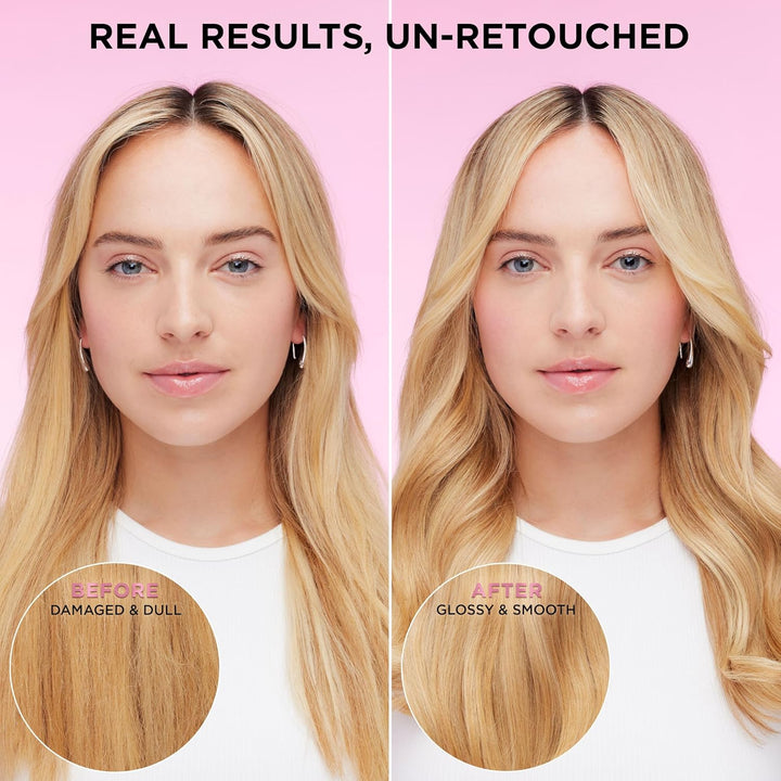 Glossing Sulfate Free Shampoo and Conditioner Set with Glycolic Acid, Hair Care for Lasting Shine and Smoothness for Dull, Dry Hair, Everpure, 1 Kit