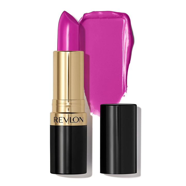 Super Lustrous Lipstick, Creamy Formula for Soft, Fuller-Looking Lips, Moisturized Feel, 755 Bare It All, 0.15 Oz