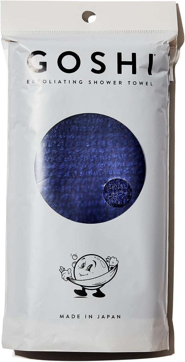 Exfoliating Shower Towel - Rip-Resistant Exfoliating Washcloth for All Skin Types - Made in Japan