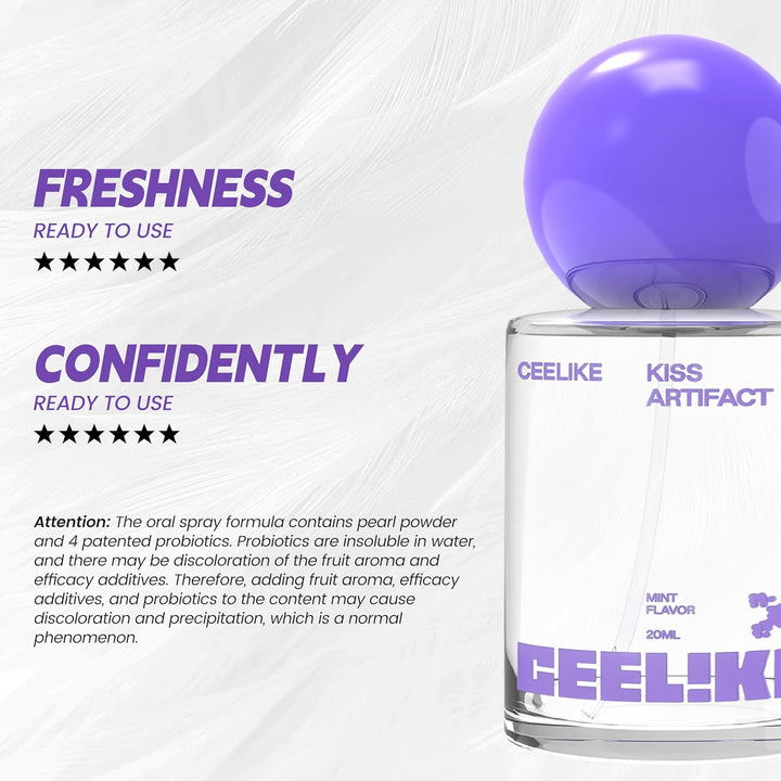 Oral Spray – Fresh Breath, Dual Cooling Experience & Convenient On-The-Go Design – Perfect for Freshening Breath Anywhere, Anytime (1 Count)