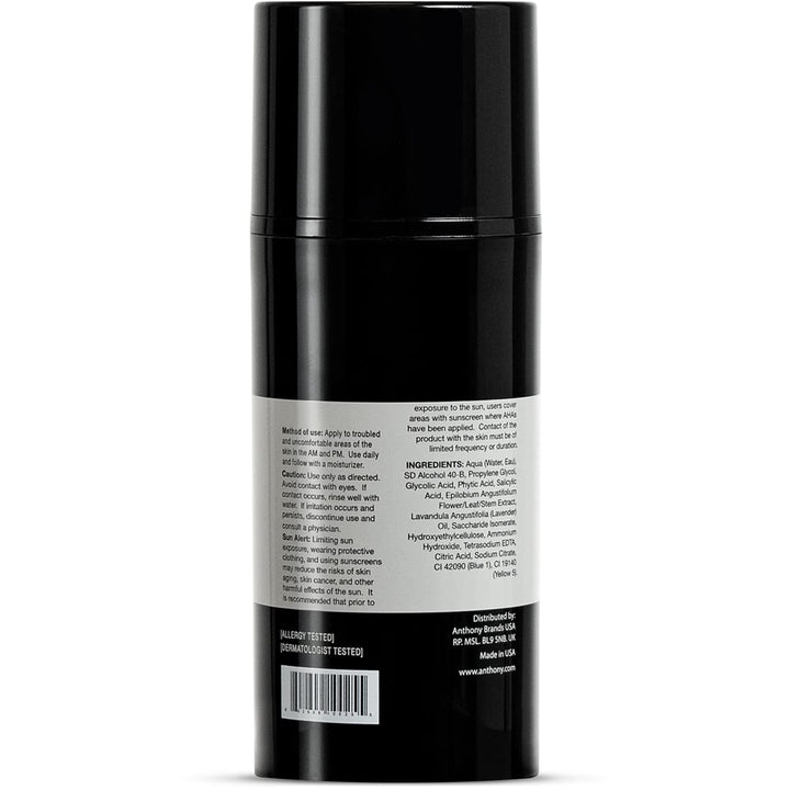 Ingrown Hair Treatment for Men Gel Solution to Calm down Razor Burn – Scar and Redness Eliminator, Bump Removal – 3 Fl. Oz