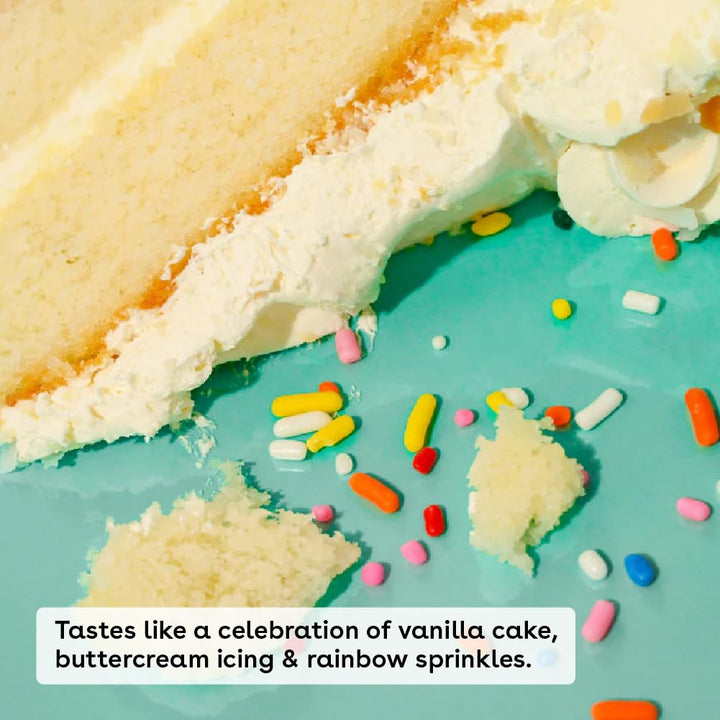 Natural Shea Lip Balm- Birthday Cake, All-Day Moisture Lip Care Products, 0.14 Oz