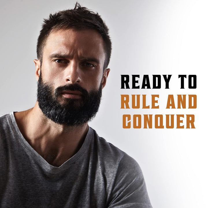 Beard Wash & Beard Conditioner Set W/Argan & Jojoba Oils - Softens & Strengthens - Natural Beard Shampoo W/Beard Oil Sandalwood (5Oz)