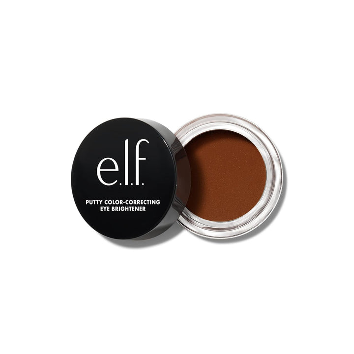 Putty Color-Correcting Eye Brightener, Under-Eye Brightener & Primer Reduces Appearance of Dark Circles, Vegan & Cruelty-Free, Light/Medium
