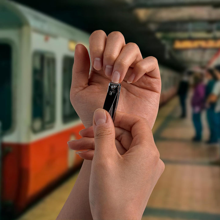 Nail Clippers Set 6 -Pack - Includes Toenail Clippers, Fingernail Clippers, and Finger Nail Clippers for Adults – Mens Stocking Stuffers for Men and Women, Toe Nail and Fingernail Clipper Kit