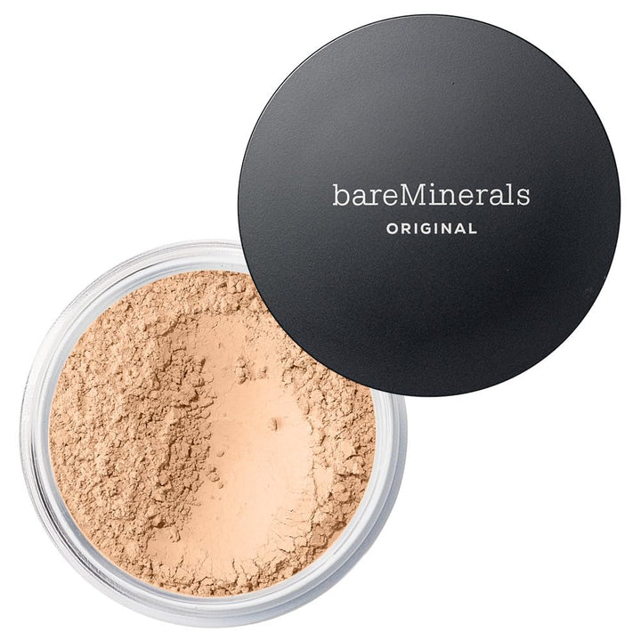 Original Loose Powder Foundation SPF 15, Clean Mineral Powder Face Makeup, Sheer-To-Full Coverage, Talc-Free, Non-Comedogenic, Vegan