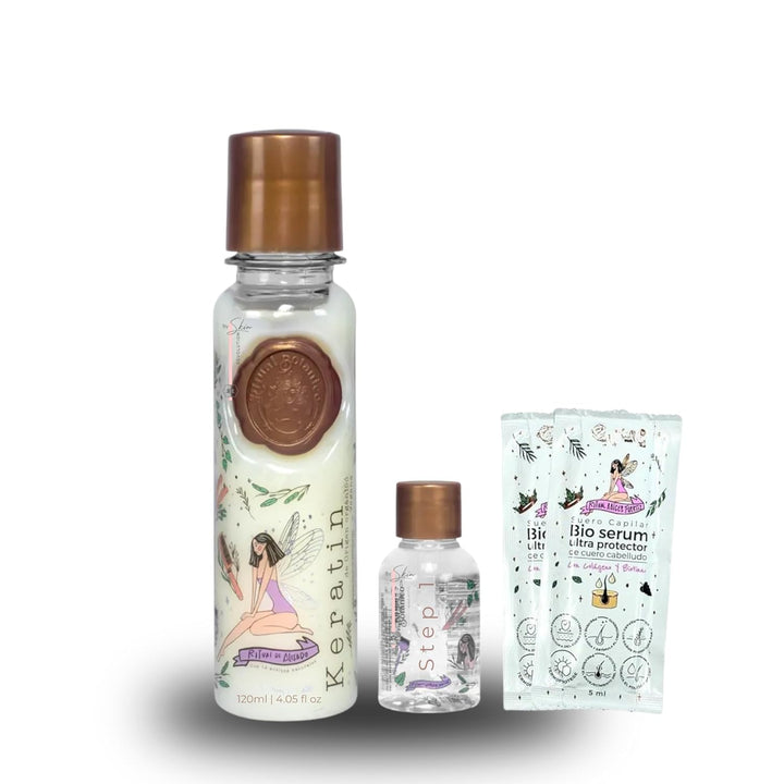 Aftercare for Ritual Botánico Keratina Orgánica | Treatment to Straighten, Repair and Relax Hair | All Natural, Organic & Vegan Ingredients | Product of Colombia| Keratin Medium, 250Ml/8.45 Fl Oz)