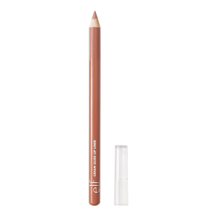 Cream Glide Lip Liner, Highly-Pigmented Pencil for Shaping & Sculpting Lips, Semi-Matte Finish, Vegan & Cruelty-Free, Mauve Aside