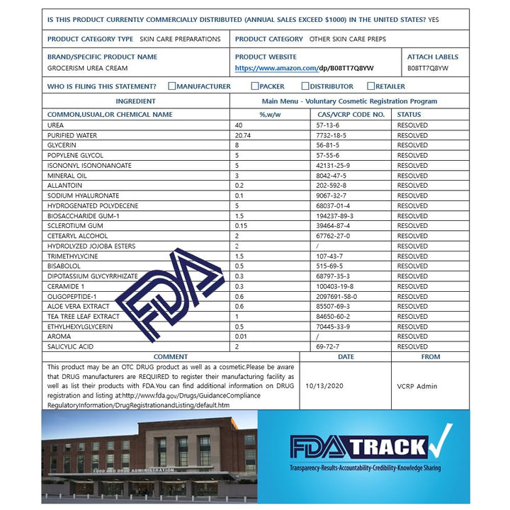 Urea Cream 40 Percent for Feet plus 2% Salicylic Acid 5.29 Oz || Foot Cream and Hand Cream Maximum Strength with Hyaluronic Acid,Tea Tree,And Aloe Vera for Deep Moisturizes,Callus Remover