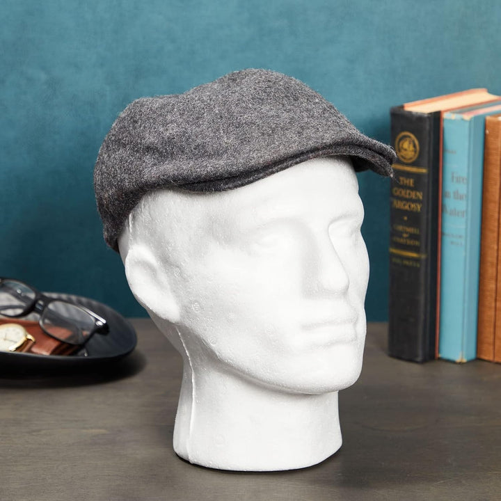 Mannequin Head for Masks, Hats, Wigs - White, 9.25 X 7 X 11 in - Foam Head Wig Stand & Hat Display