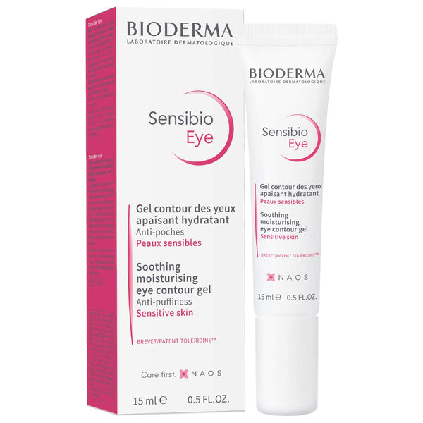 - Eye Gel - Sensibio - Moisturizing and Visibly Reduces Fine Lines - Skin Soothing - Eye Gel for Sensitive Skin