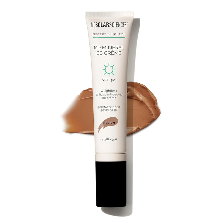 Crème Mineral Beauty Balm SPF 50 Oilfree Tinted Matte BB Crème