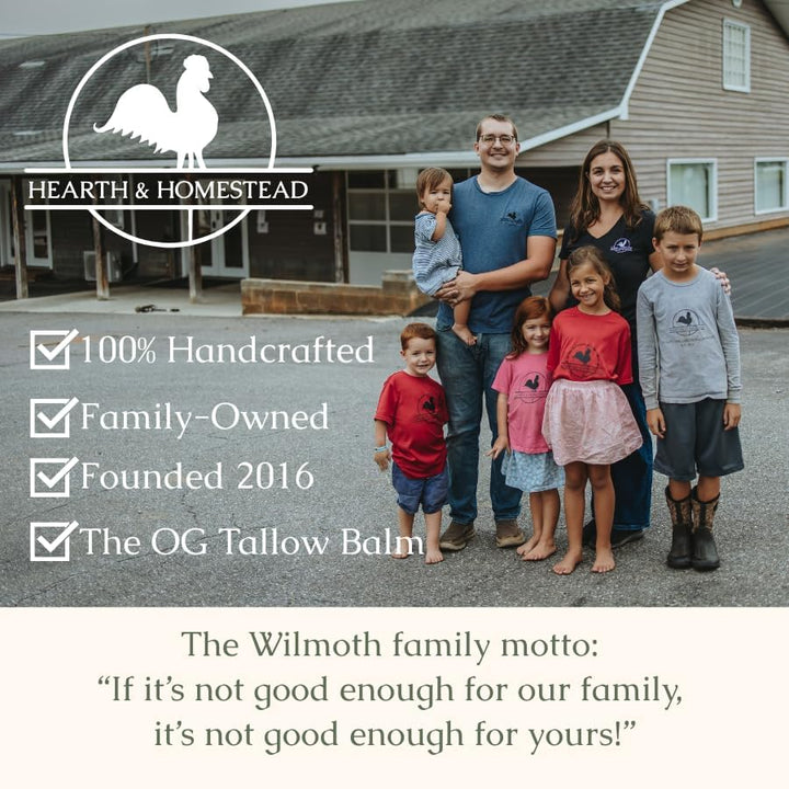 : Handmade Whipped Tallow Balm (Unscented/Herb-Infused) - Organic Body Butter with Infused Olive Oil, for Eczema, Rosacea, Baby - 1.3 Oz