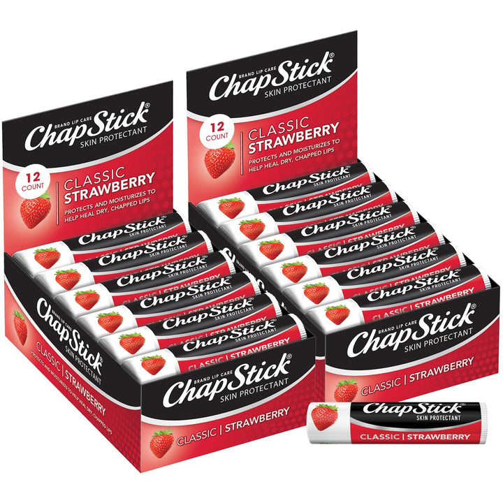 Classic Original Lip Balm Tubes, Lip Care - 0.15 Oz (Pack of 3)