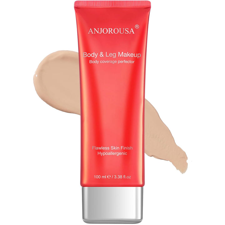Body Coverage Perfector - Tattoo Cover up Makeup,Body Foundation,Waterproof No Transfer Leg & Body Makeup (Natural)