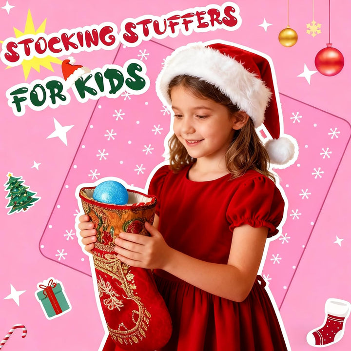 Unicorn Bath Bombs for Kids Girls with Bracelet Inside,  Bubble Bath Toys Birthday Stocking Stuffers Christmas Gifts for 4 5 6 7 8 Year Old Girl Daughter Granddaughter