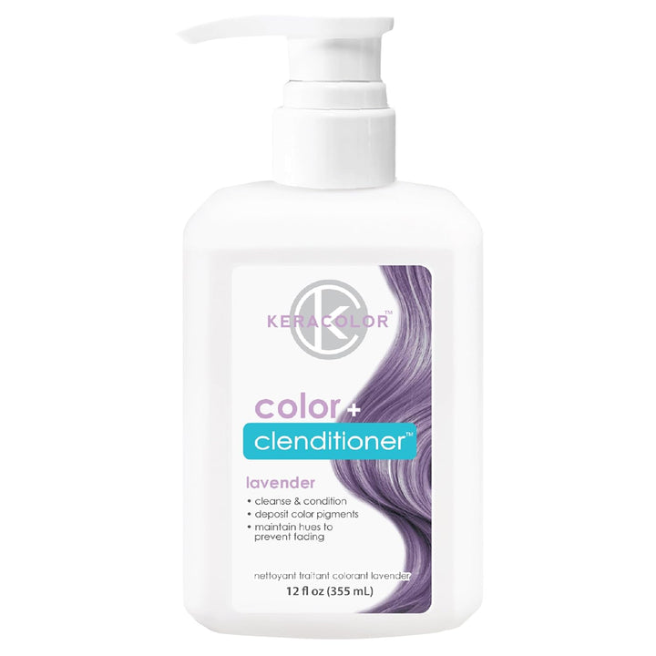 Color + Clenditioner 3-In-1 Color-Depositing Conditioner, Gently Cleanses & Conditions, Semi-Permanent Hair Color, 23 Shades, 12 Fl Oz