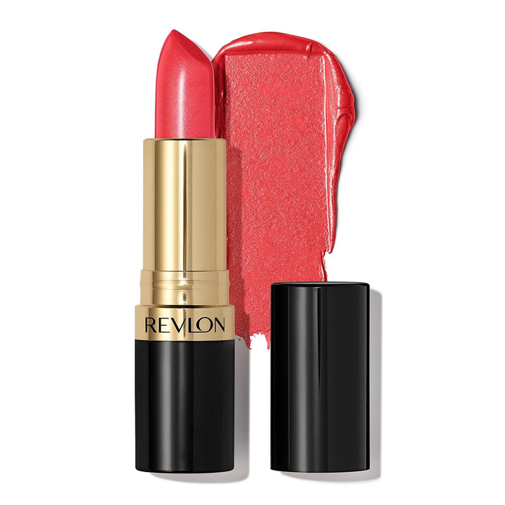 Super Lustrous Lipstick, Creamy Formula for Soft, Fuller-Looking Lips, Moisturized Feel, 755 Bare It All, 0.15 Oz