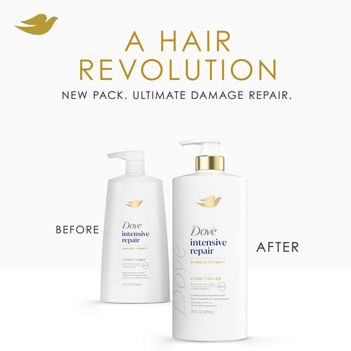 Conditioner Intensive Repair for Damaged Hair with Bio-Protein Care Technology and Amino Serum 28 Fl Oz