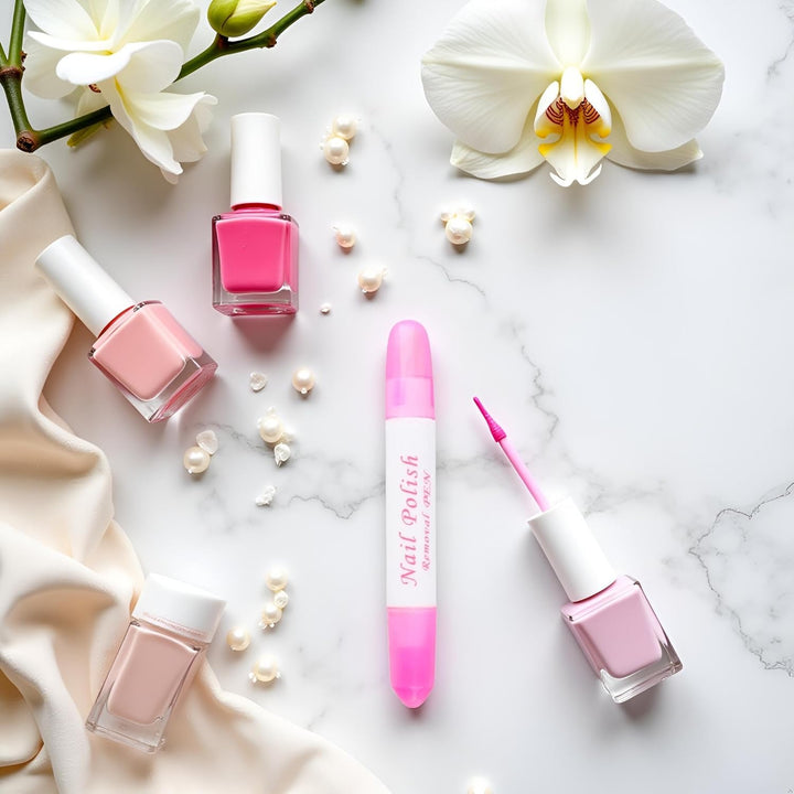 1Pc Pink Nail Erase Pen-Women Nail Art Polish Corrector Pen,Removable Head Nail Polish Cleaning Manicure Corrector Pens for Manicure Fingernail Home Salon Use,Nail Polish,Foot,Hand and Nail Care(6G)