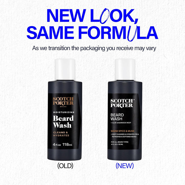 Moisturizing Beard Wash – Cleanse, Refresh, Hydrate & Soften Coarse, Dry Facial Hair While Protecting Skin for a Fuller/Healthier-Looking Beard – Original Scent, 8 Oz. Bottle