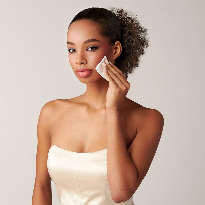 2.4" X 2" Cotton Squares, 100% Pure Cotton, Ideal for Makeup Removal, Nail Polish Touch-Ups, Skincare, and Everyday Household Use, 160 Count