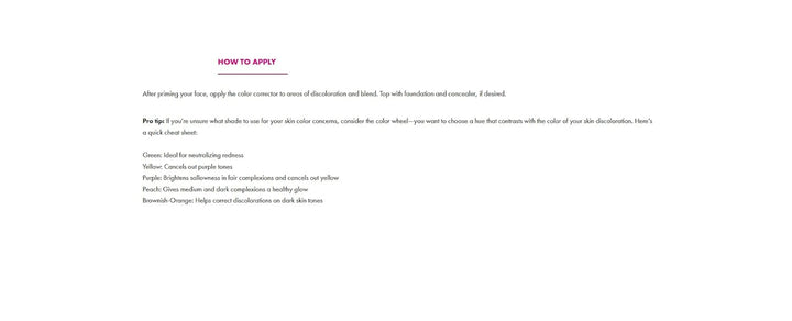 Color Correcting Concealer Palette
