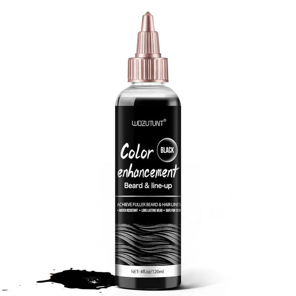 Enhancement Color Hair Enhancer for Beard & Lineup - Water Resistant Hairline Filler Spray Enhancements Barber Spray - Barber Beard Liner for Thicker & Fuller Hairstyling Men'S Grooming Products