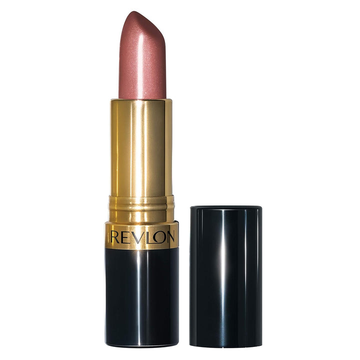 Super Lustrous Lipstick, Creamy Formula for Soft, Fuller-Looking Lips, Moisturized Feel, 755 Bare It All, 0.15 Oz
