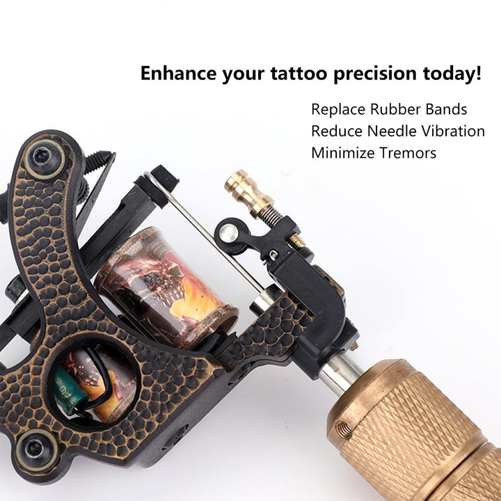 Tattoo Machine Supplies,Universal External Pressure Pinwheel,Alternative to Tattoo Rubber Bands,Tattoo Needle Stabilizer: Reduce Vibration & Enhance Accuracy for Tattoo Artists