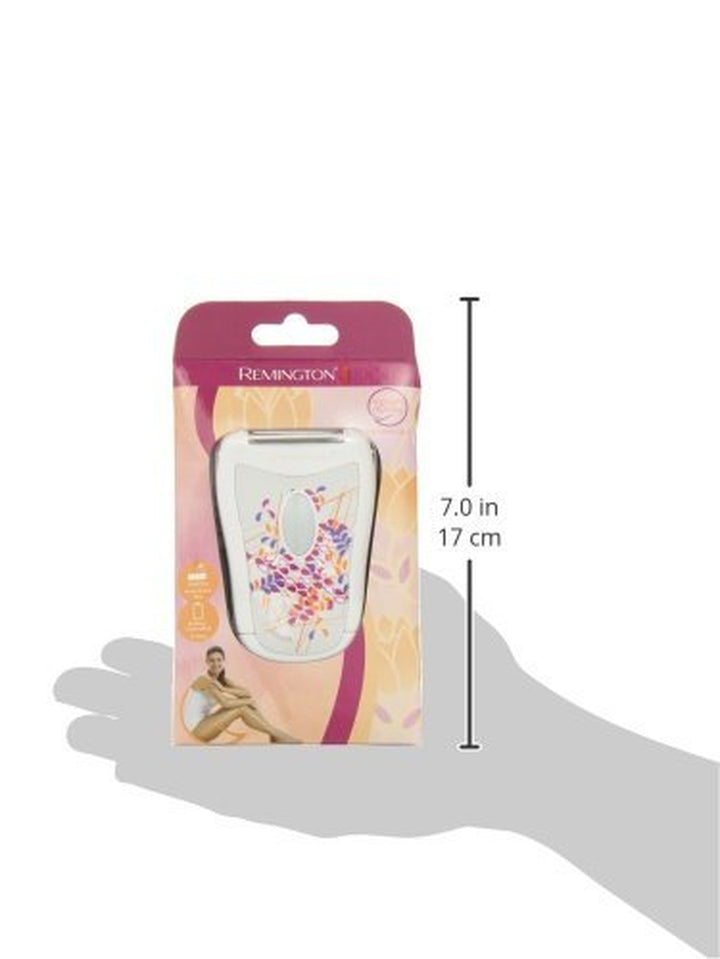 WSF4810US Smooth & Silky on the Go Shaver, Wet/Dry Razor with Hypoallergenic Foil, Color/Design May Vary